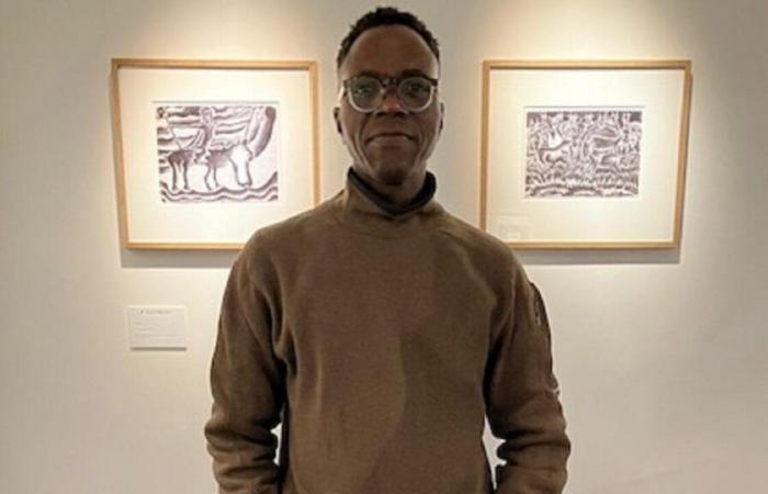 L’artista beninese Makef espone i suoi disegni luminosi a Parigi