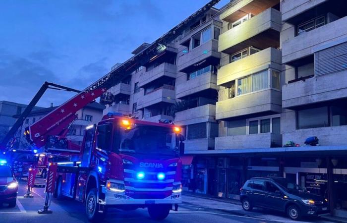 Sierre: Incendio in centro città, 50 evacuazioni