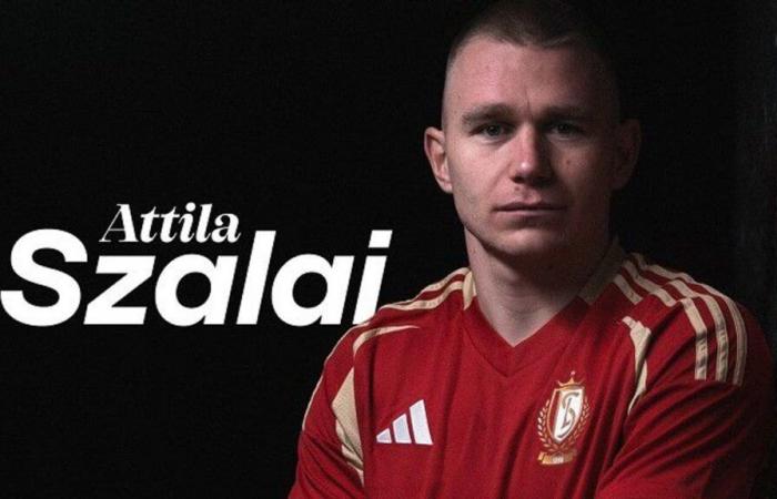 Attila Szalai è stato prestato dallo Standard Liegi