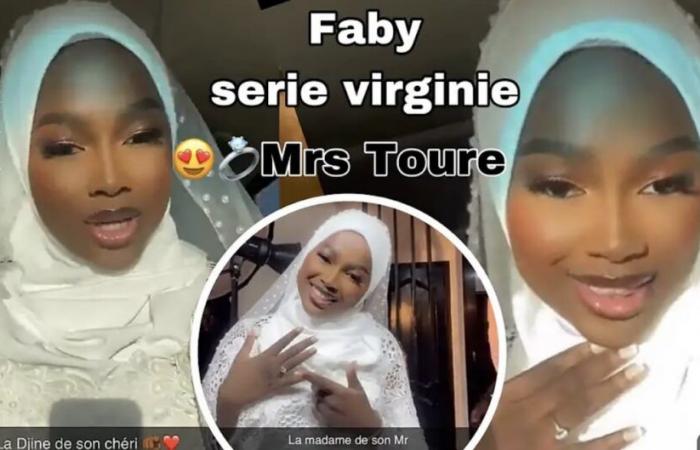 Faby di “Virginie” celebra il suo matrimonio in eleganza