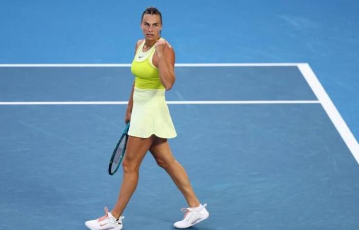 Aryna Sabalenka nel secondo turno degli Australian Open dopo la vittoria contro Sloane Stephens