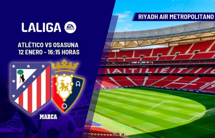 Atletico-Osasuna in diretta