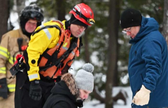 Soccorso insolito: un uomo e un cane salvati dai vigili del fuoco