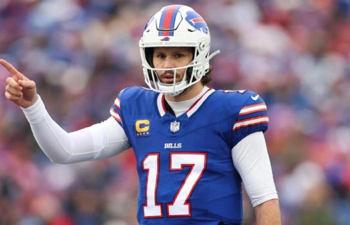 Il quarto passaggio da touchdown di Josh Allen a Johnson estende il vantaggio di Bills