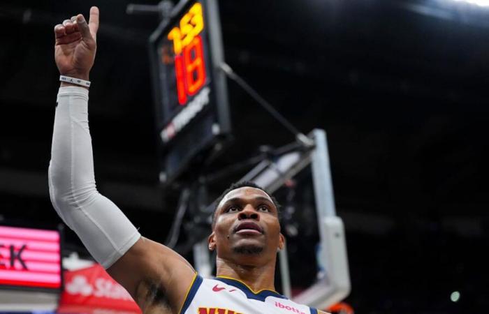 Russell Westbrook ha fatto la storia della NBA nel gioco Nuggets-Mavs