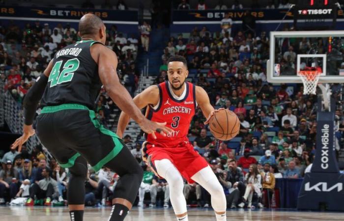 New Orleans Pelicans (8-31) contro Boston Celtics (27-11) Gioco n. 39 1/12/25