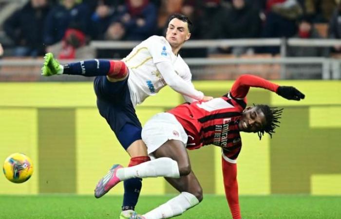 Il Milan pattina contro il Cagliari per la prima in Serie A di Sergio Conceiçao