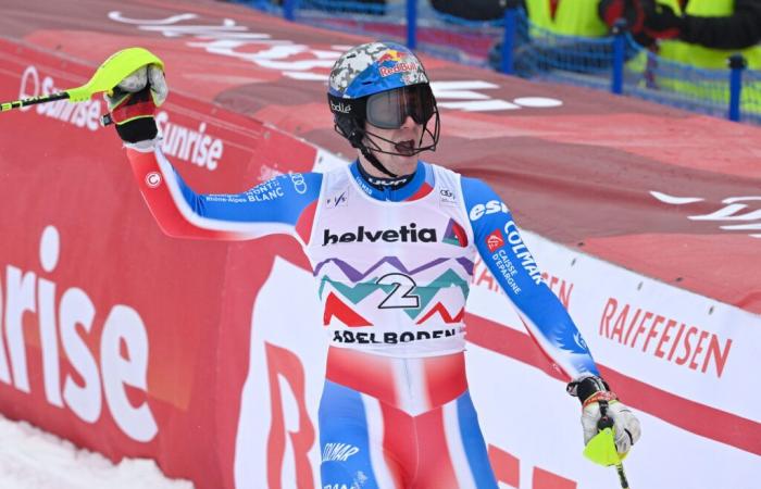 “Una giornata davvero pazzesca”: Noel conquista Adelboden per la terza vittoria di slalom della stagione