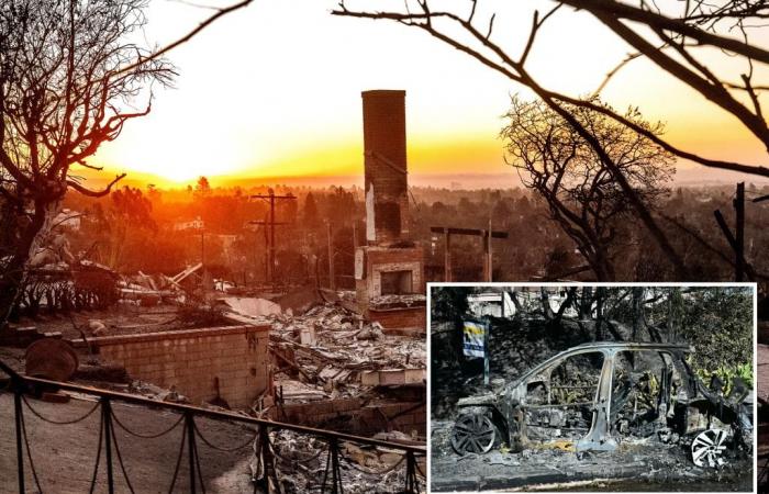 Ecco dove si trovano attualmente gli incendi di Los Angeles, dopo aver livellato un’area più del doppio della dimensione di Manhattan