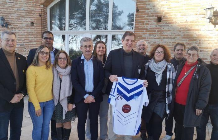 Rugby. Florian Grill, presidente della federazione francese di rugby, nel cuore del rugby a campanile