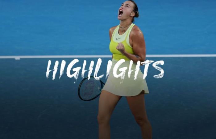 Open d’Australia | Sabalenka ha mantenuto il suo posto contro Stephens: video highlights – Tennis Video