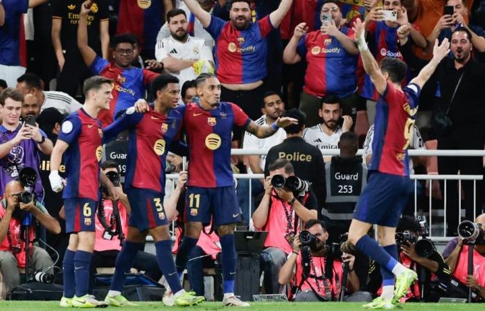 Real Madrid – Barcellona: i blaugrana surclassano il merengue, ascolti, top e flop