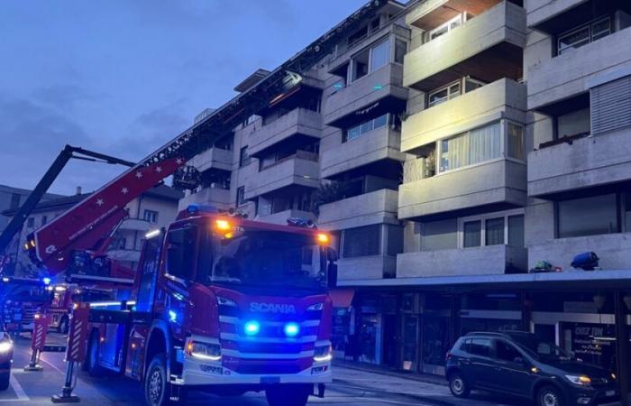 Sierre: 50 persone evacuate a seguito di un incendio