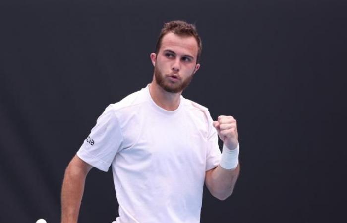 “Molto contento della mia partita”, è soddisfatto Hugo Gaston dopo la vittoria nel primo turno degli Australian Open