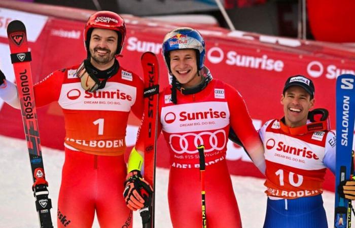 Odermatt primo, Meillard secondo nel gigante di Adelboden