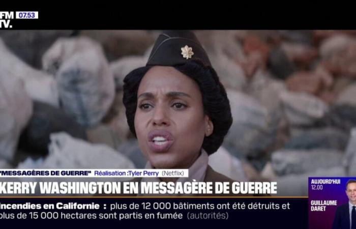 Kerry Washington recita in “Messaggeri di guerra” su Netflix