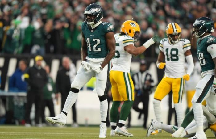 NFL: partita di playoff tra Eagles e Packers