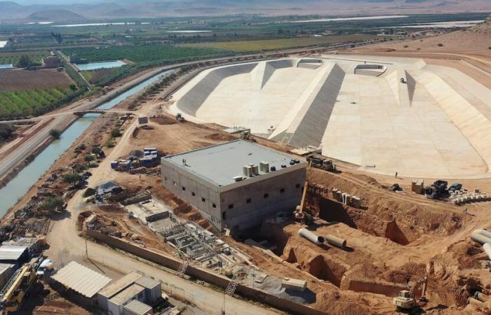 Nador: il nuovo sistema di irrigazione della piana di Garet visto dal cielo