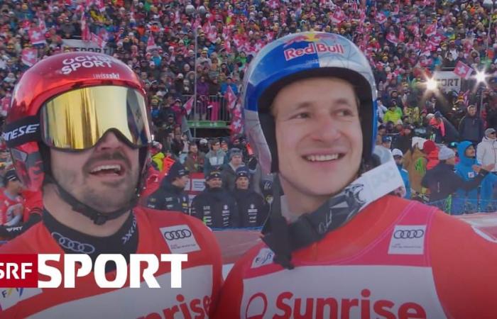 I “giganti” maschili ad Adelboden – Doppia storica vittoria: Odermatt & Meillard brillano ad Adelboden – Sport