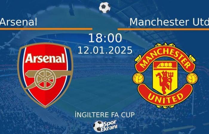 Su quale canale e a che ora verrà trasmessa la partita Arsenal-Manchester Utd del 12 gennaio 2025?