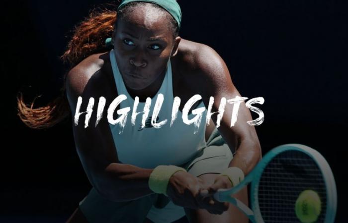 Australian Open 2025 – Gauff – Kenin: highlights della partita – Tennis Video