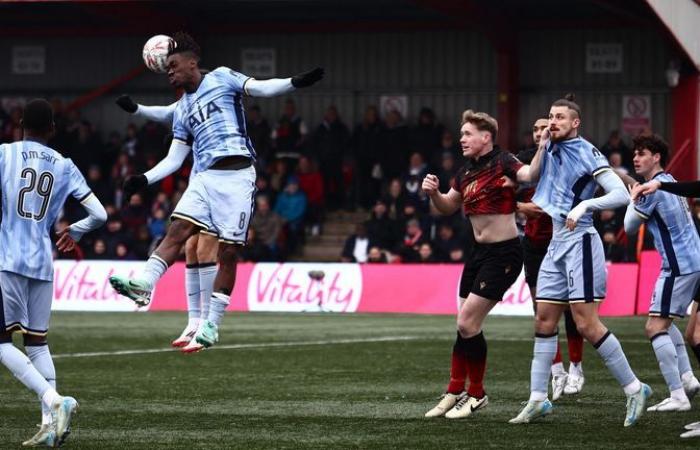 Tamworth 0-3 Tottenham