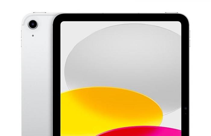 L’iPad 10 cellulare da 64 GB a 459,99 € invece di 579 € (-21%)