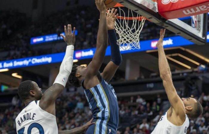 NBA: Memphis Grizzlies contro Minnesota Timberwolves | A livello di campo