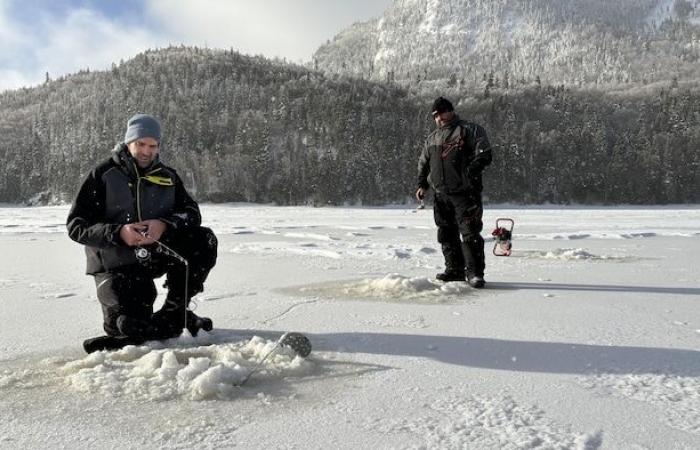 La pesca sul ghiaccio sempre più popolare nelle ZEC di Saguenay-Lac-Saint-Jean