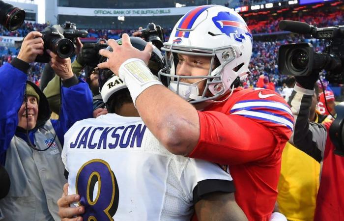 I Bills di Josh Allen e i Ravens di Lamar Jackson si preparano per un epico incontro da MVP