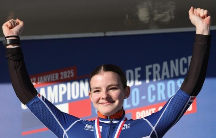 Un’altra incoronazione per Lucie Elizalde, ora campionessa francese di ciclocross U17!