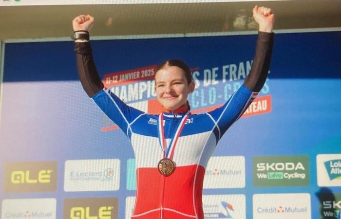 Ciclismo: Béarnaise Lucie Elizalde, campionessa francese di ciclocross!