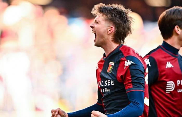 Genoa-Parma 1-0, gol di Frendrup