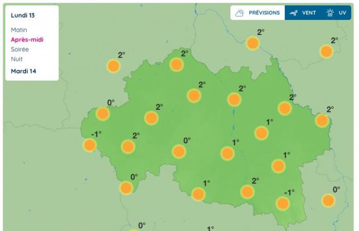 Allier (meteo) – Che tempo farà lunedì 13 gennaio 2025?