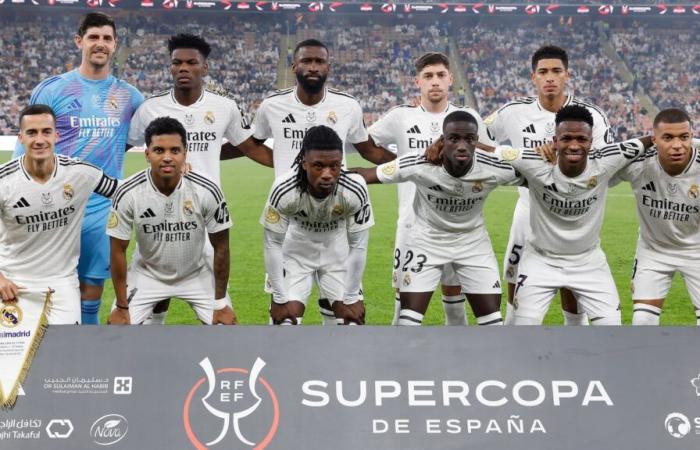 Confermata la formazione del Real Madrid contro il Barcellona nella finale di Supercoppa