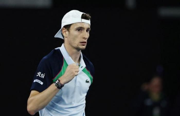 Ugo Humbert, dopo la vittoria al primo turno degli Australian Open: “Una partita trappola”