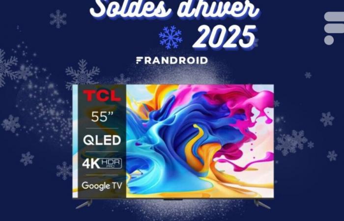 Ebbene sì, questo TV QLED 4K da 55 pollici costa davvero meno di 400€ durante questi saldi invernali