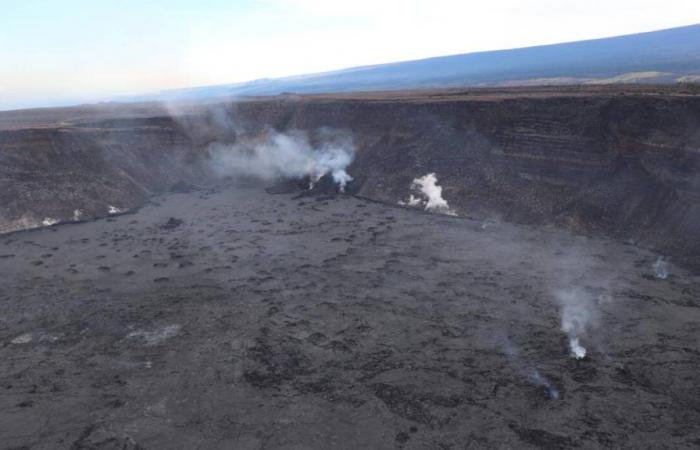 Piccoli schizzi osservati al vertice di Kīlauea: Big Island Now