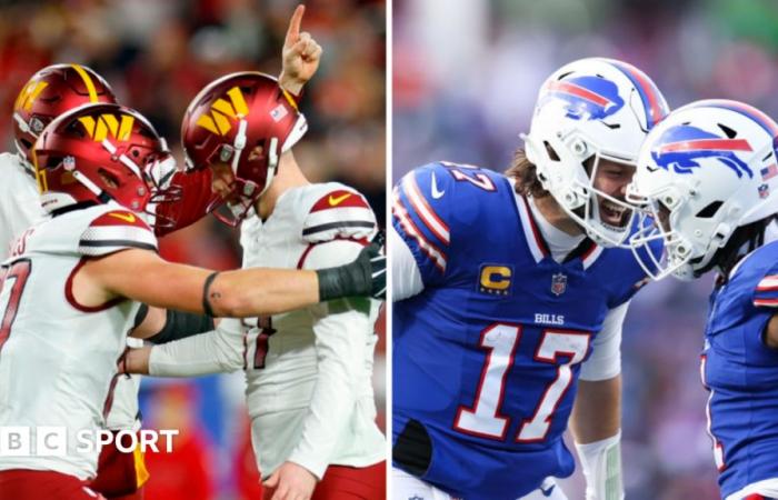 Risultati play-off NFL: Washington Commanders, Philadelphia Eagles e Buffalo Bills vincono nel Wildcard Weekend