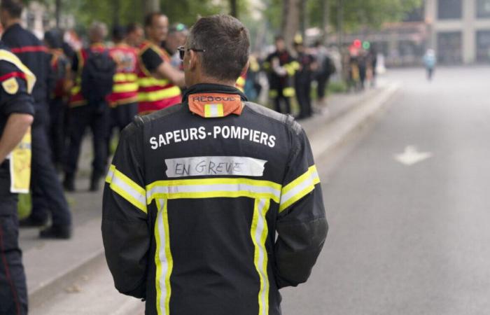 I vigili del fuoco manifesteranno davanti alla Métropole de Lyon per il primo consiglio metropolitano dell’anno