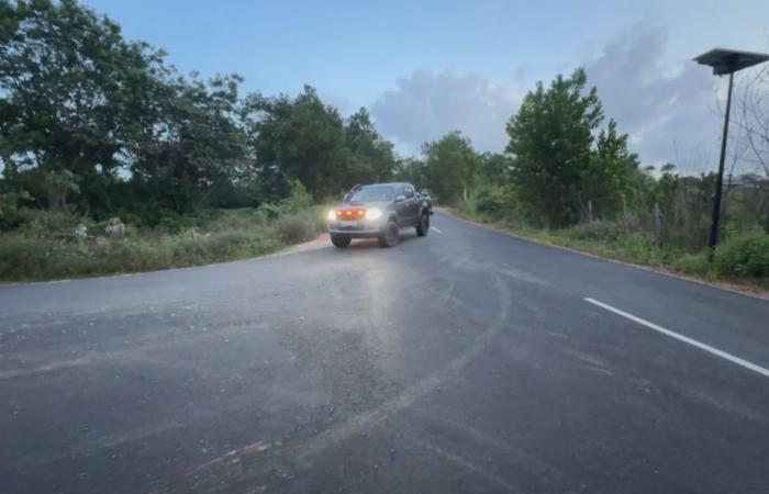 A Kourou la strada Wayabo è finalmente percorribile dopo un anno di lavori