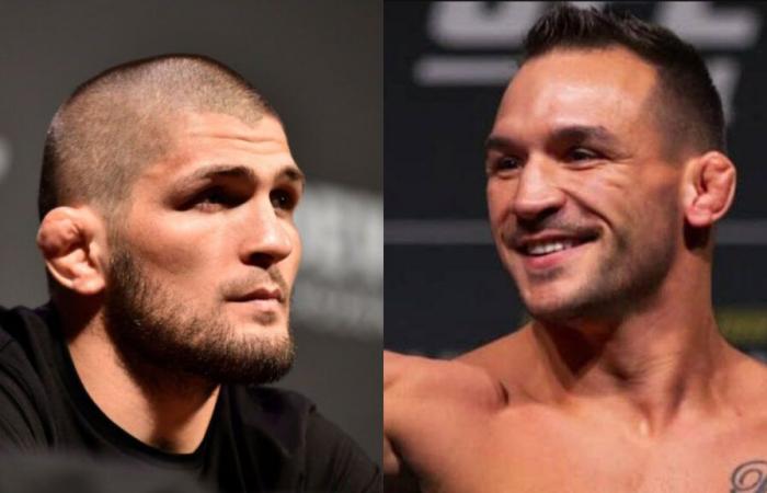 Khabib supportato da Michael Chandler