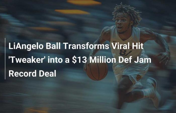 LiAngelo Ball trasforma la hit virale “Tweaker” in un contratto discografico da 13 milioni di dollari con la Def Jam