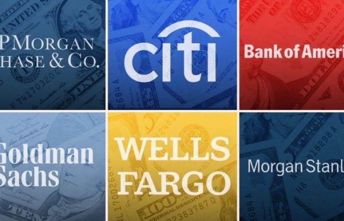 Le grandi banche statunitensi puntano a profitti trimestrali di 31 miliardi di dollari mentre gli affari di Wall Street crescono