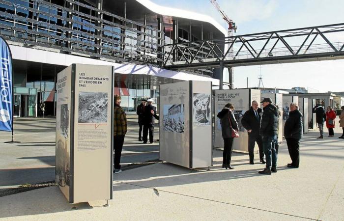 A Lorient, una mostra per salvaguardare la memoria dei combattenti di Liberazione installata alla Cité de la voile