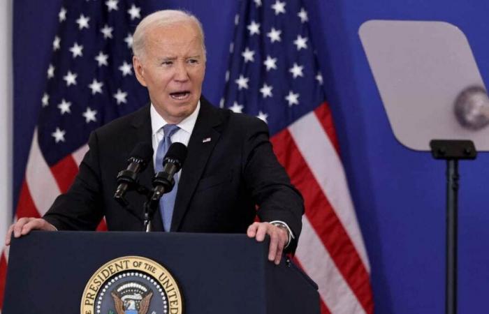 Joe Biden elogia un’America “più forte” grazie a lui