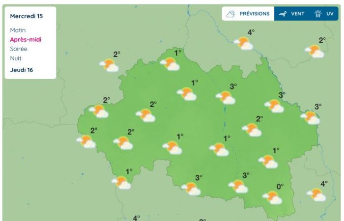 Allier (meteo) – Che tempo farà mercoledì 15 gennaio 2025?