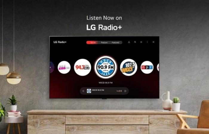 Scopri LG Radio+, il servizio di streaming audio gratuito di LG