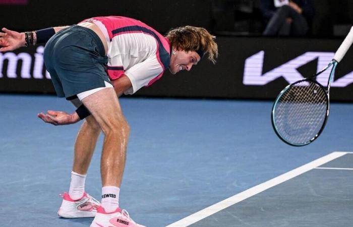 Open d’Australia. Joao Fonseca crea una sorpresa eliminando Andrey Rublev al primo turno