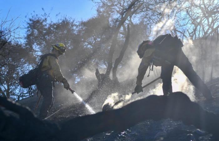 il ritorno del vento fa temere nuovi focolai di incendi